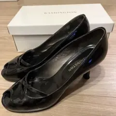 WASHINGTON ワシントン ブラック ハイヒール　パンプス 24.5cm
