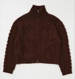 MOUSSY HERSHEY'S ジップアップニットカーディガンのサムネイル