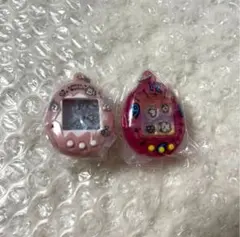 たまごっち　シャカシャカチャームコレクション　ガチャ　クリアピンク　パールピンク