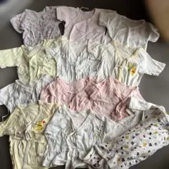 赤ちゃん　新生児　肌着　まとめ売り　ロンパース　50-60