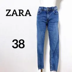 ザラ　スキニージーンズ　ジーパン　デニム　カジュアル　ベーシック　定番