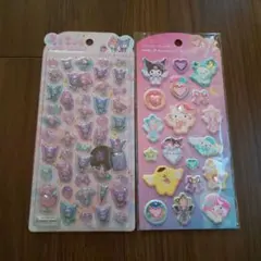 サンリオ ジュエルマシュマロステッカー マイメロ クロミ うるちゅるポップシール