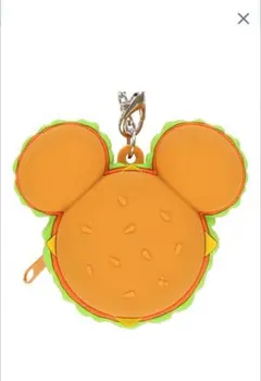 バッグチャームケース付きハンバーガーストラップ