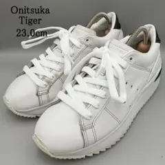 【美品】オニツカタイガー LAWNSHIP PF ローンシップ ホワイト 23