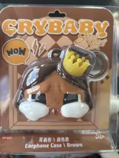 crybaby クライベイビー SHINY シリーズ イヤホンケース ブラウン