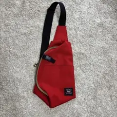 AYANOKOJI あやの小路 がま口ボディバッグ ネイビー ドロップ型 撥水