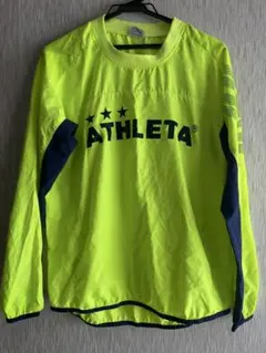 ATHLETA イエロー 長袖ピステ　サッカー服