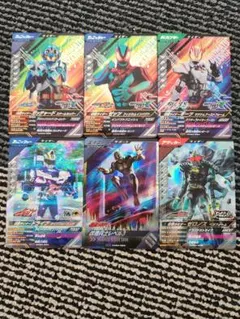 ガンバレジェンズ　クロマティッククロスカードセット　６枚
