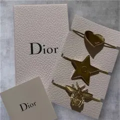 Dior ノベルティ ヘアゴム ヘアアクセサリー 3個セット