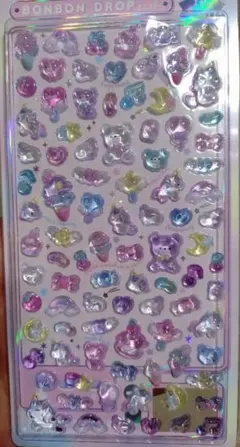 【正規品】ボンボンドロップシール クーリア ゆめいろボンボン