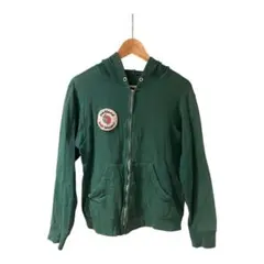 70s 80sジップパーカー ヴィンテージ 緑