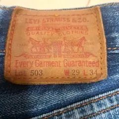 Levi's　リーバイス　デニムジーンズ503 W29 L34