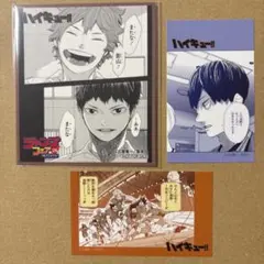 ジャンプフェア特典 ハイキュー ステッカー キャラクターズガムコレクション