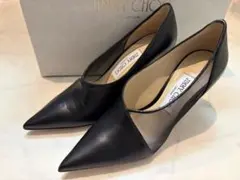 新品　JIMMY CHOO SIBAヒール8.5cm パンプス　ブラック23.5のサムネイル