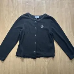 マザウェイズ【黒】カーディガン 130cm