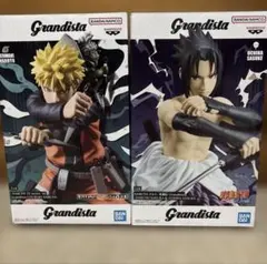 NARUTO Grandista ナルト & サスケ フィギュア 2体セット