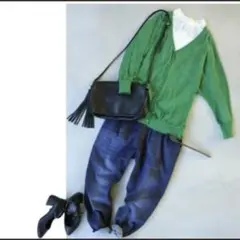 【SALE♡】オシャレウォーカー　ノアール n'or ドルマンガーディアン　緑のサムネイル