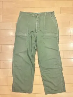 60s アメリカ軍 ベイカーパンツ コットンサテン OG107 w34 L29 - メルカリ