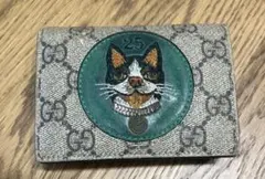 GUCCI GGスプリーム アボカド 犬 二つ折り財布 - メルカリ