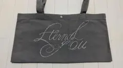 ETERNAL YOU Sugar Eco Bag トートバッグ コットングレー