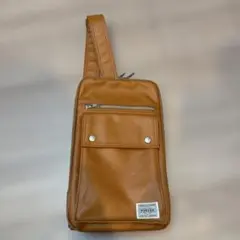 ポーター Porter フリースタイル ワンショルダーバッグ(キャメル)