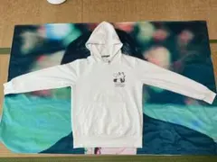 タヌキとキツネ パーカー ホワイト