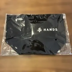 HANDS ブラック トートバッグ　ハンズ