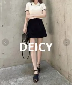 DEICY タックツイルミニスカートのサムネイル