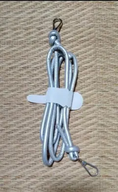 スマホショルダーストラップ (シルバー)