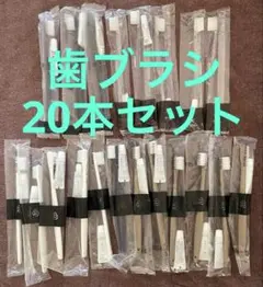 【新品・未開封】使い捨て歯ブラシ 20本セット ダイワロイネットホテル等