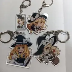 だいきり きりこ すにすて サイン入り アクリルキーホルダー3種セット