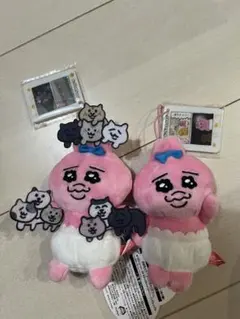 おぱんちゅうさぎ ねこ マスコット