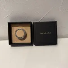 BVLGARI シルバーリングキーホルダー 925刻印ありシルバーチェーン付き