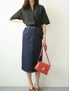 BARNYARDSTORM デニムタイトスカート