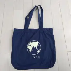 agnes b. VOYAGE トートバッグ ネイビーのサムネイル