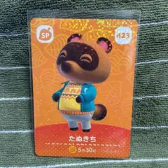 どうぶつの森 amiiboカード第５弾 たぬきち