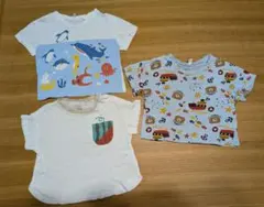 【3枚】ベビー Tシャツ 80cm　西松屋のサムネイル