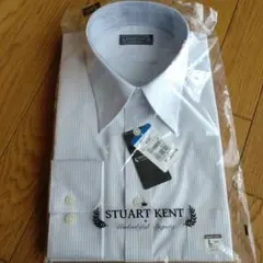 STUART KENT ストライプ ワイシャツ L (41)
