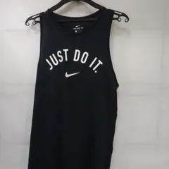 Nike JUST DO IT. タンクトップ S ブラック　DRY-FIT