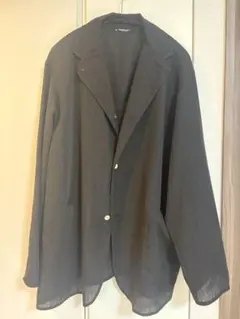 MAATEE&SONS 25ss 折って折ってHANDshirtsJK サイズ2 MAATEE&SONS 25SS 折って折って shirts JACKET H WOOL SMOKEY GRAY