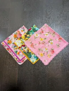 Kenzo ハンカチ 3枚セット