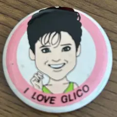 I LOVE GLICO ピンバッジレトロ松田聖子のサムネイル