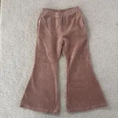 ほぼ未使用★Pippi Lotta ピンクフレアパンツ コーデュロイ 110cm