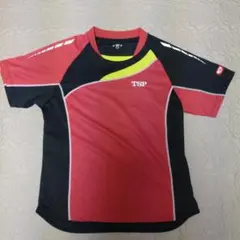 TSP 卓球ウェア Lサイズ 赤/黒/黄
