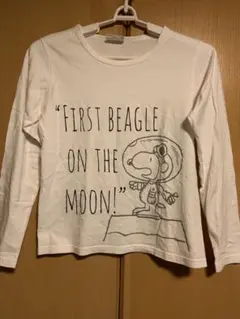 PEANUTS スヌーピー レディース長袖Tシャツ