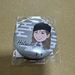 千葉ロッテマリーンズ M☆Splash!! 缶バッジ HATSUNE 浴衣