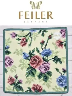 ☆彡FEILER【限定品】メロウローズMLR ペールグリーン ハンドタオル