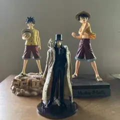 ワンピース ルフィ ルッチ フィギュア 3体セット