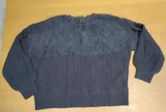 レディースニット　グレー　F