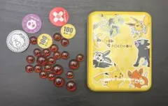 ポケモンカード ダメージカウンターラッキーコイン 缶ケースのサムネイル